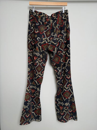 Preowned Kapital Corduroy Flannel Bootcut Pants size 3(fit 30-32)