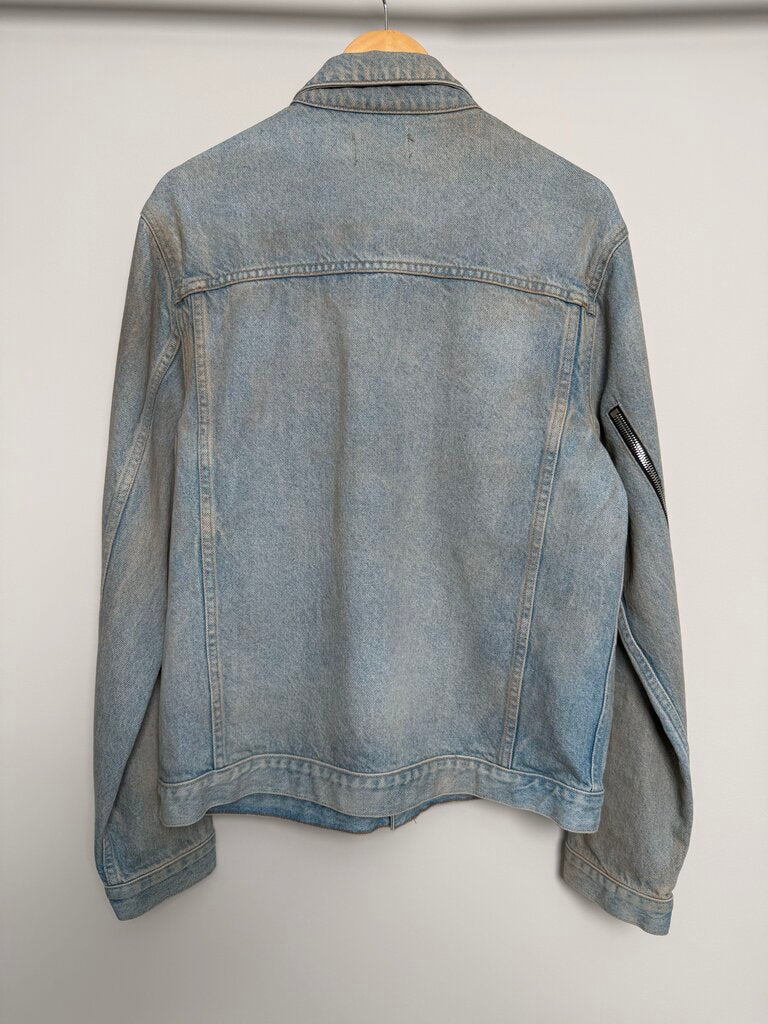 Preowned 424 Sand wash Denim Jacket size M