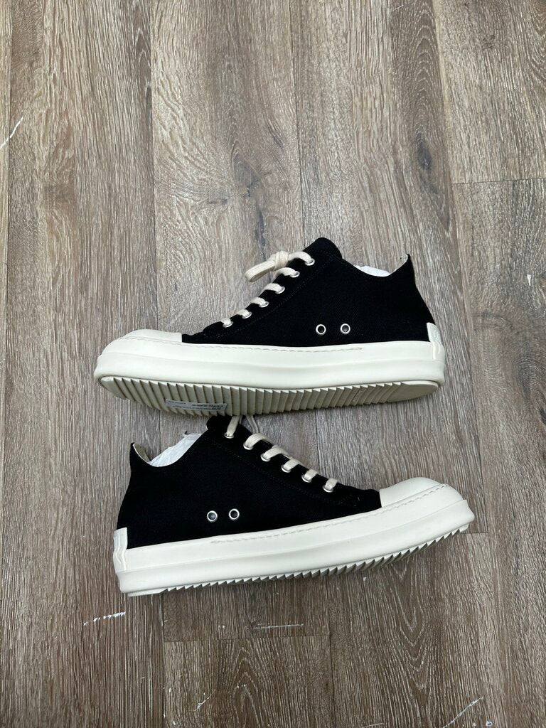 Preowned Rick Owens Black White DRKSHDW Ramones Sz.42