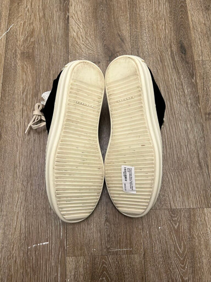 Preowned Rick Owens Black White DRKSHDW Ramones Sz.43