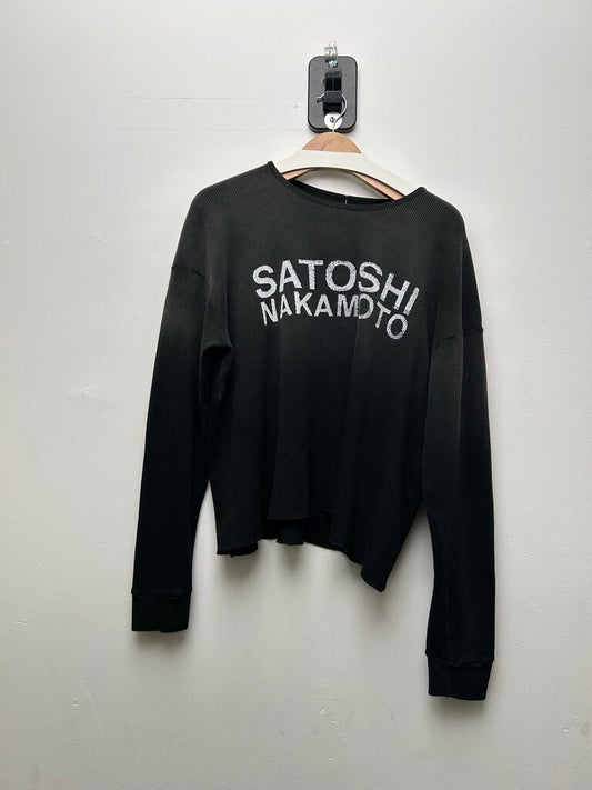 New Satoshi Black White Logo Thermal Sz.XL