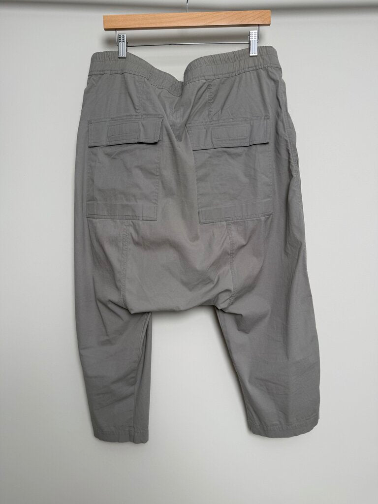 Preowned Rick Owens Grey 3qtr Shorts size M