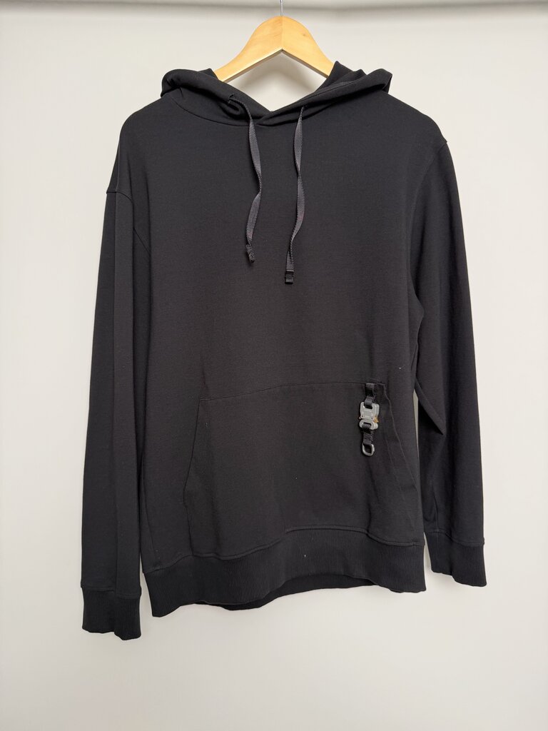 Preowned Alyx 1017 Black Belt Hoodie SZ.M