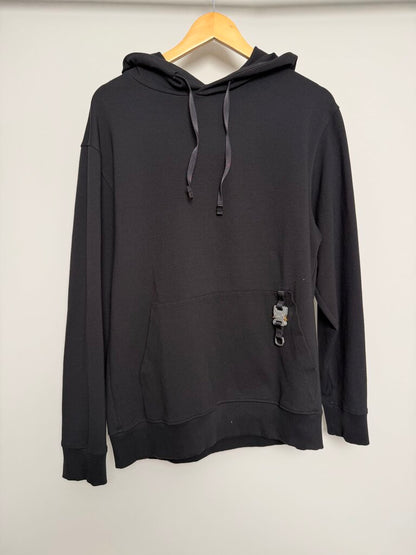 Preowned Alyx 1017 Black Belt Hoodie SZ.M