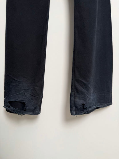 Preowned Balenciaga Black Bootcut Denim size 32