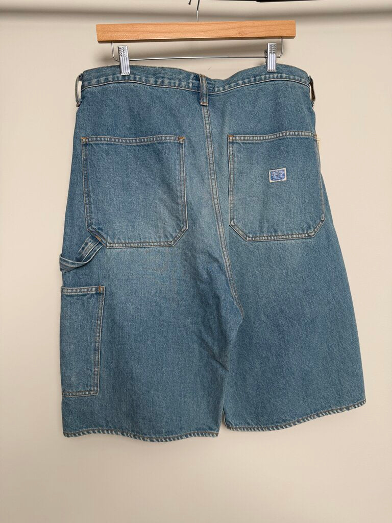 New Kapital Rhinestone Light Wash Shorts Sz.38