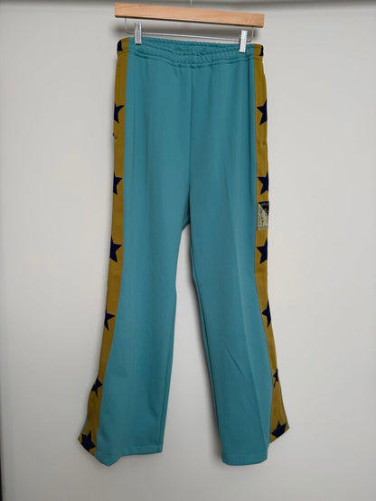 New Kapital Teal Star Sweatpants Size 4