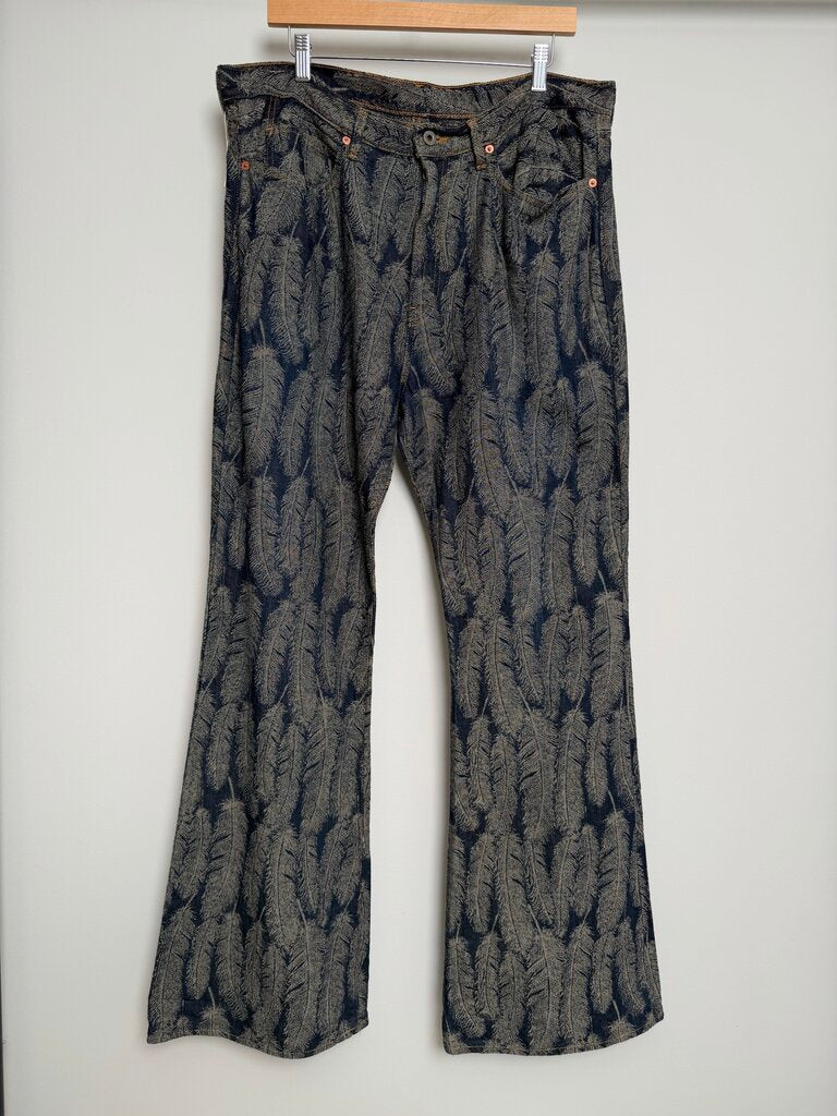 Preowned Kapital Raw Feather Denim Size 38