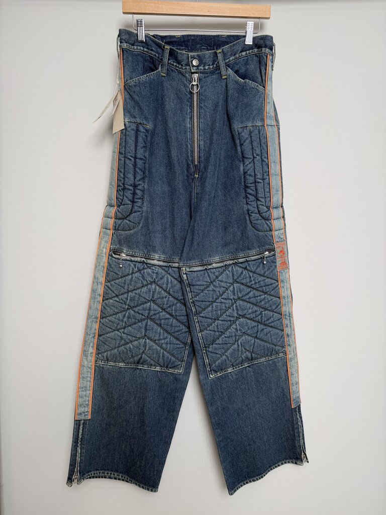 New Kapital Moto Lightwash Denim Jeans Size 4