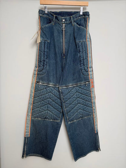 New Kapital Moto Lightwash Denim Jeans Size 4