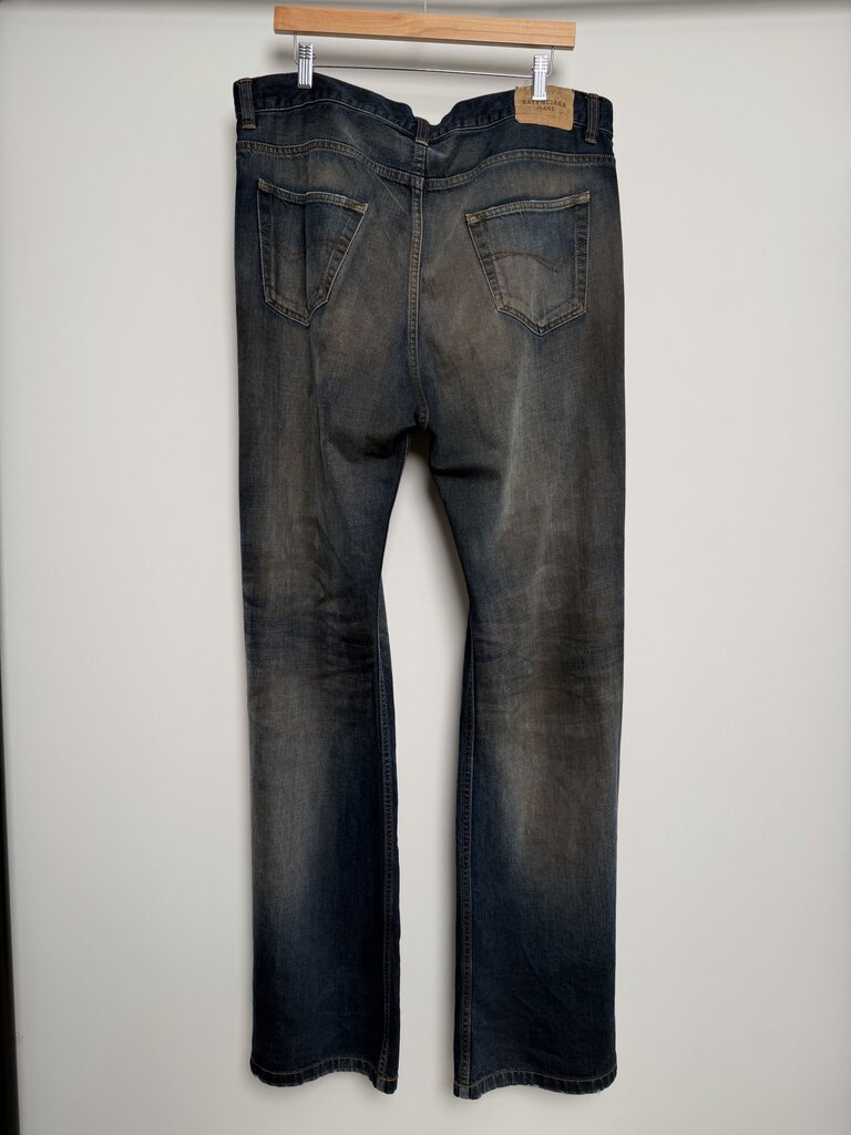 Preowned Balenciaga Dark Wash Flare Denim Size Large