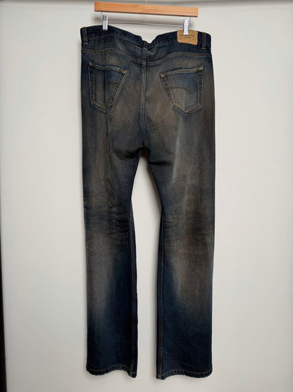 Preowned Balenciaga Dark Wash Flare Denim Size Large