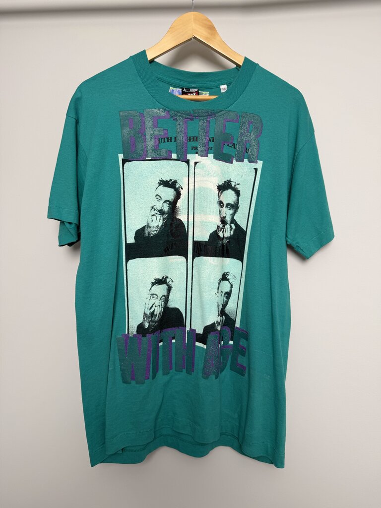 New Better With Age Teal Made ME Feel Weird Tee size M