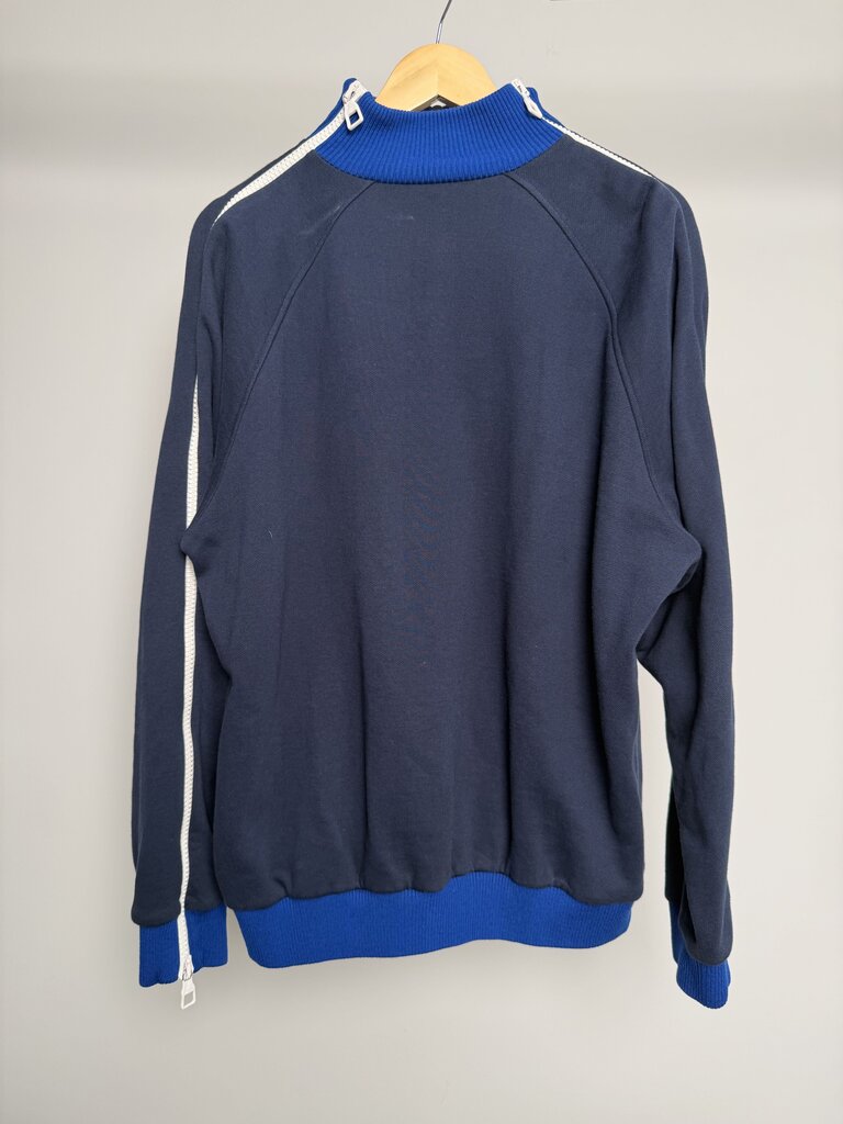Preowned Louis Vuitton Navy Blue qtr Zip Sweater size L