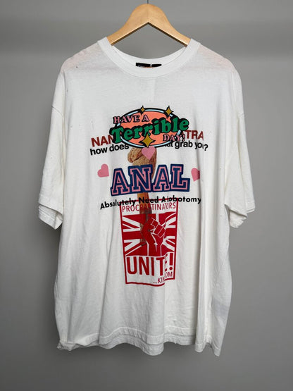 New Project G/R White Terrible Day Size Large