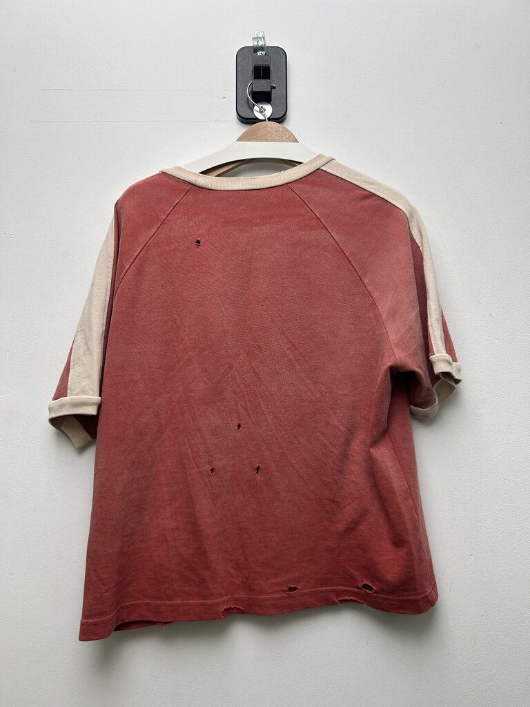 Preowned Gv Gallery Greedy Unit Red Tee Size Large