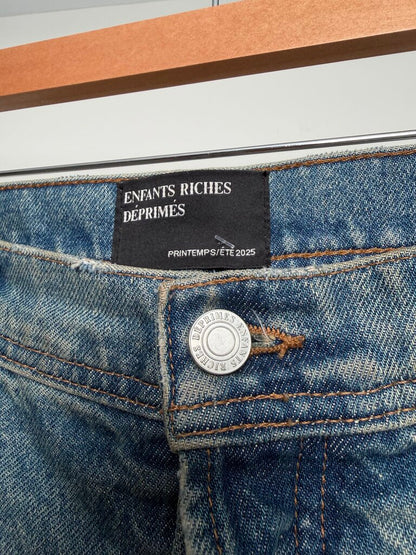 Preowned ERD Lightwash Mud Wash Straight Denim size 36