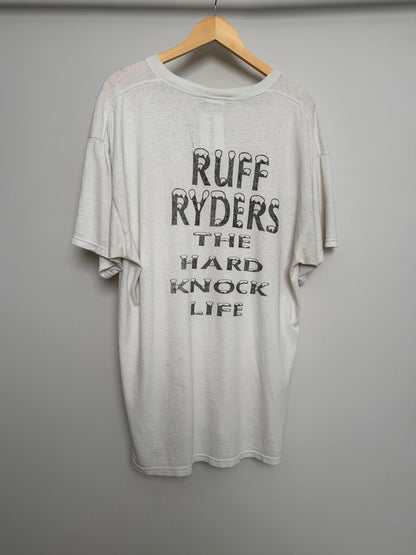 1998-99 Ruff Ryders and Hard Knock Tour White Tee size 2XL