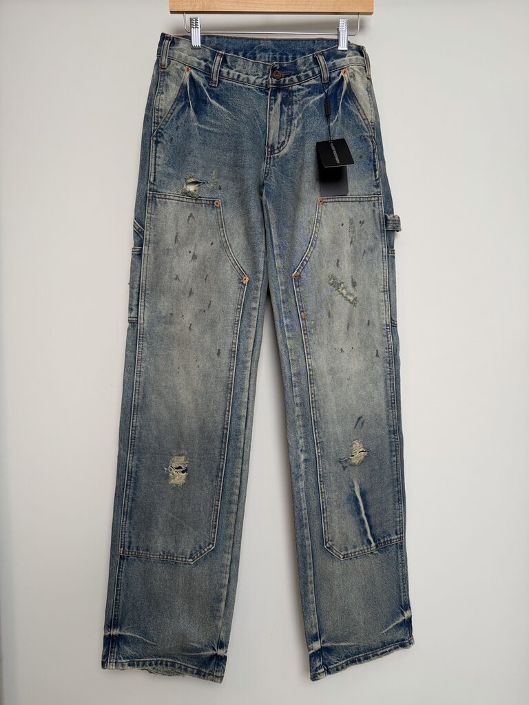 New GV Gallery Double Knee Carpenter Swiss Denim size XL