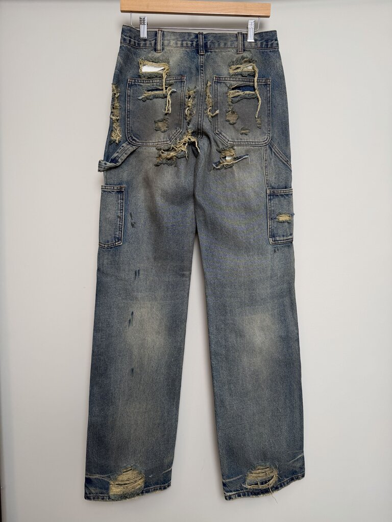New GV Gallery Double Knee Carpenter Swiss Denim size XL