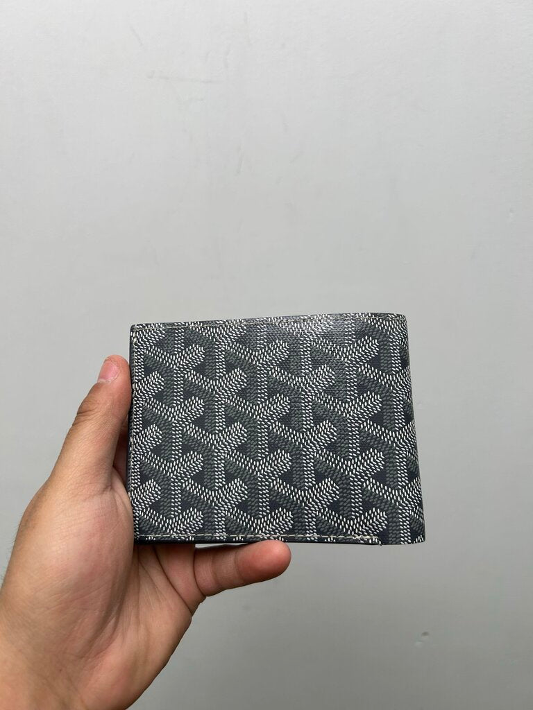 New Goyard Victoire Grey Bi Fold Wallet