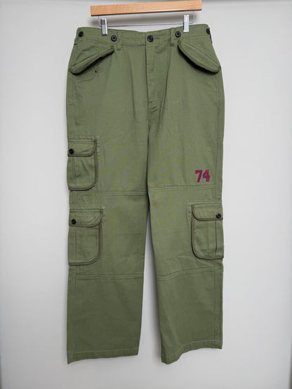 New 74iswar green army utility cargos size 36
