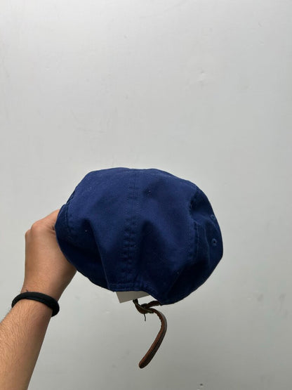 Preowned Supreme Navy Bogo Camp Cap
