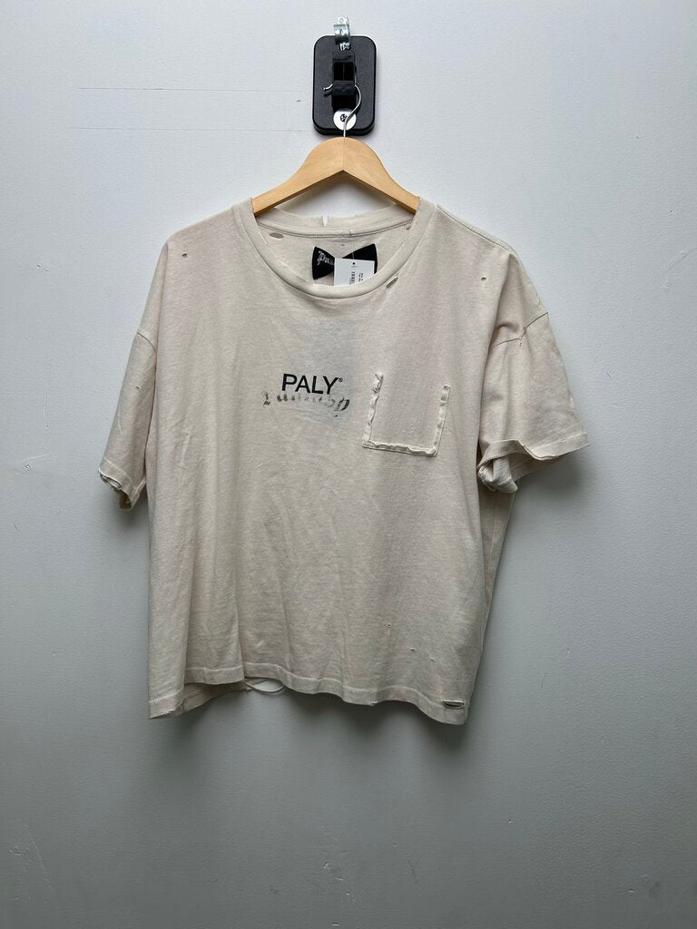 New Paly Hollywood White Tee Size XL