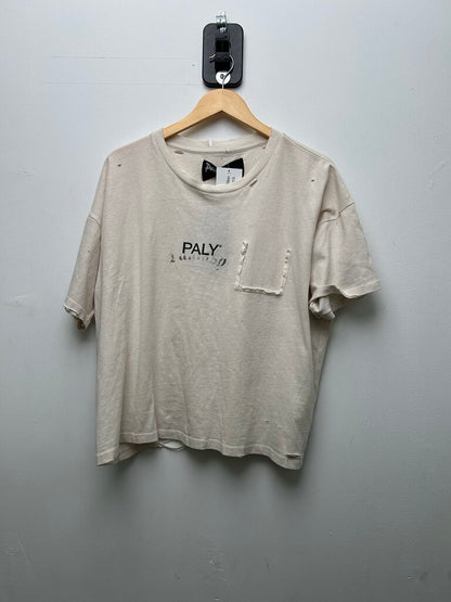 New Paly Hollywood White Tee Size XL
