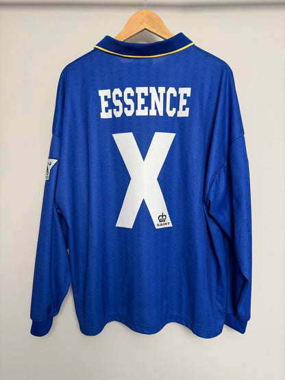 New Saint Michael Blue Polo L/S Size Medium