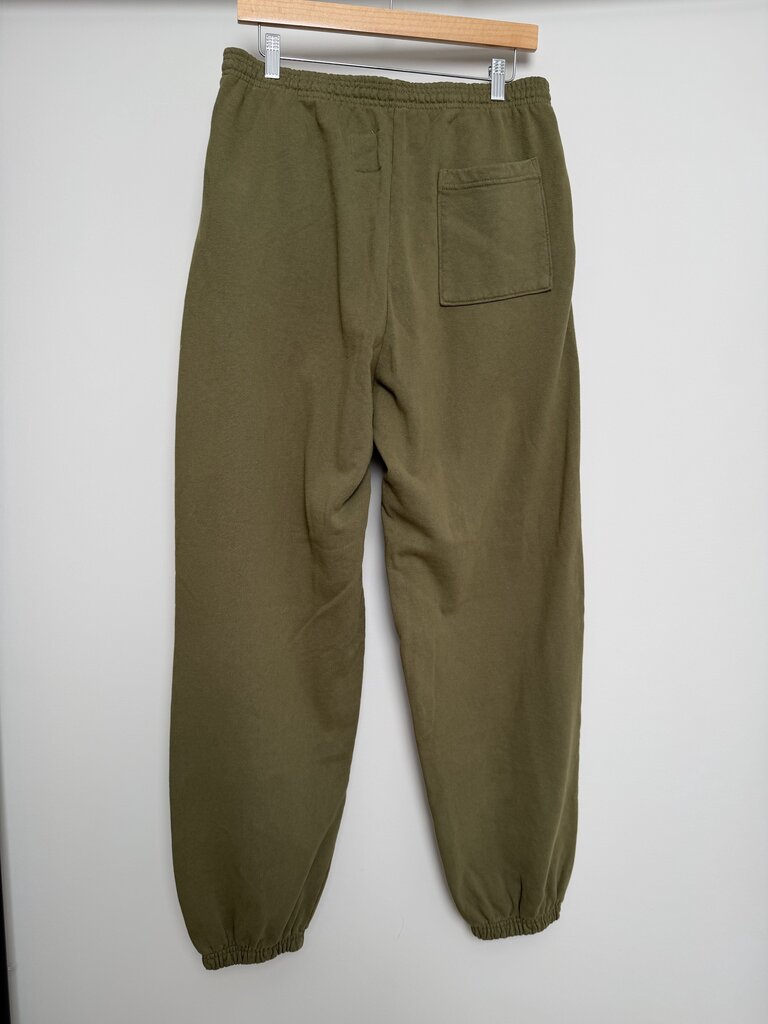 New 74iswar Green Spell Out Jogger size S