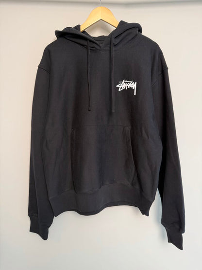 New Stussy Black Cherry 8 Ball Hoodie size M