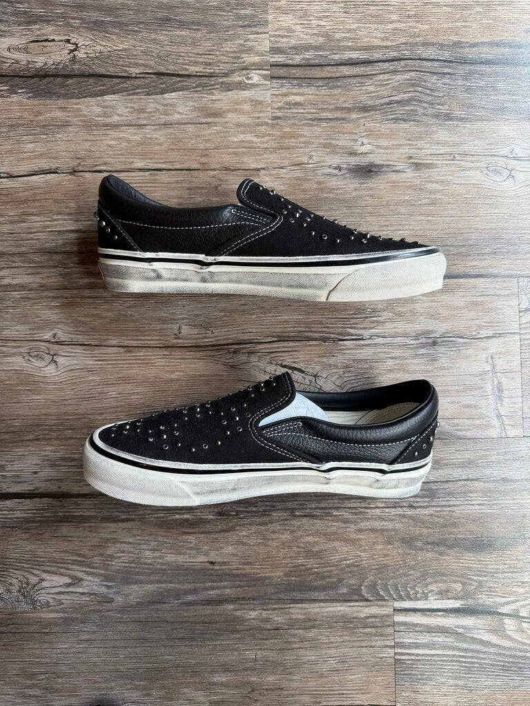 New Vans Black Pearl Slip On Size 9