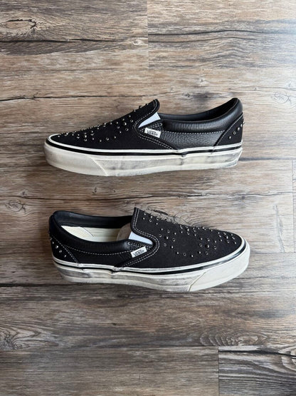 New Vans Black Pearl Slip On Size 9