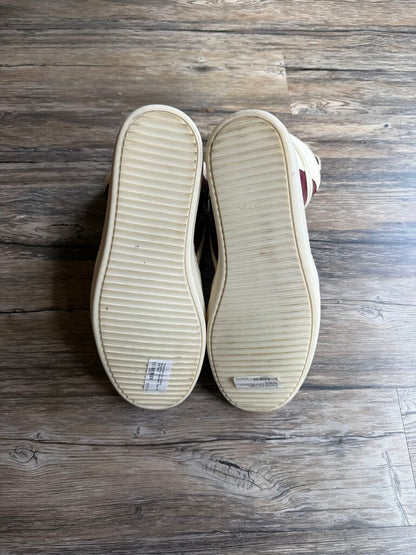 Preowned Rick Owens Burgundy Geobasket Size 47 (No Box)