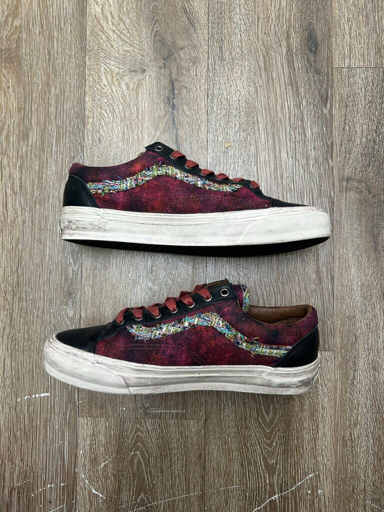 Preowned Vans Souvenir Burgundy Sz.9.5