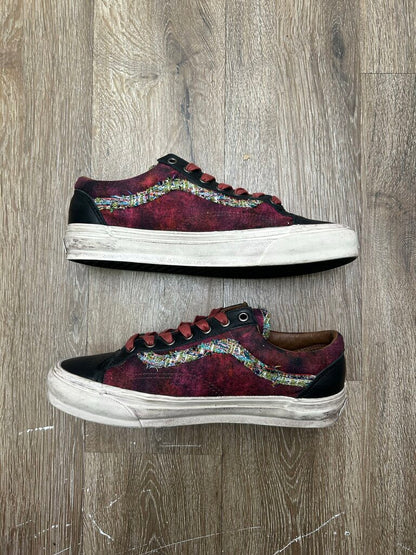 Preowned Vans Souvenir Burgundy Sz.9.5