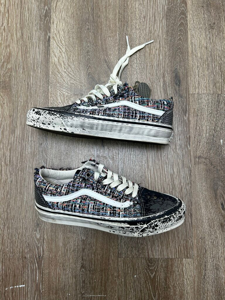 Preowned Vans Charms Multicolor Black Sz.8.5