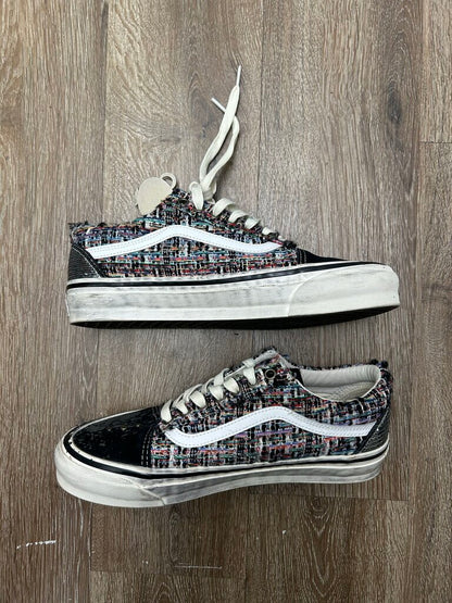 Preowned Vans Charms Multicolor Black Sz.8.5