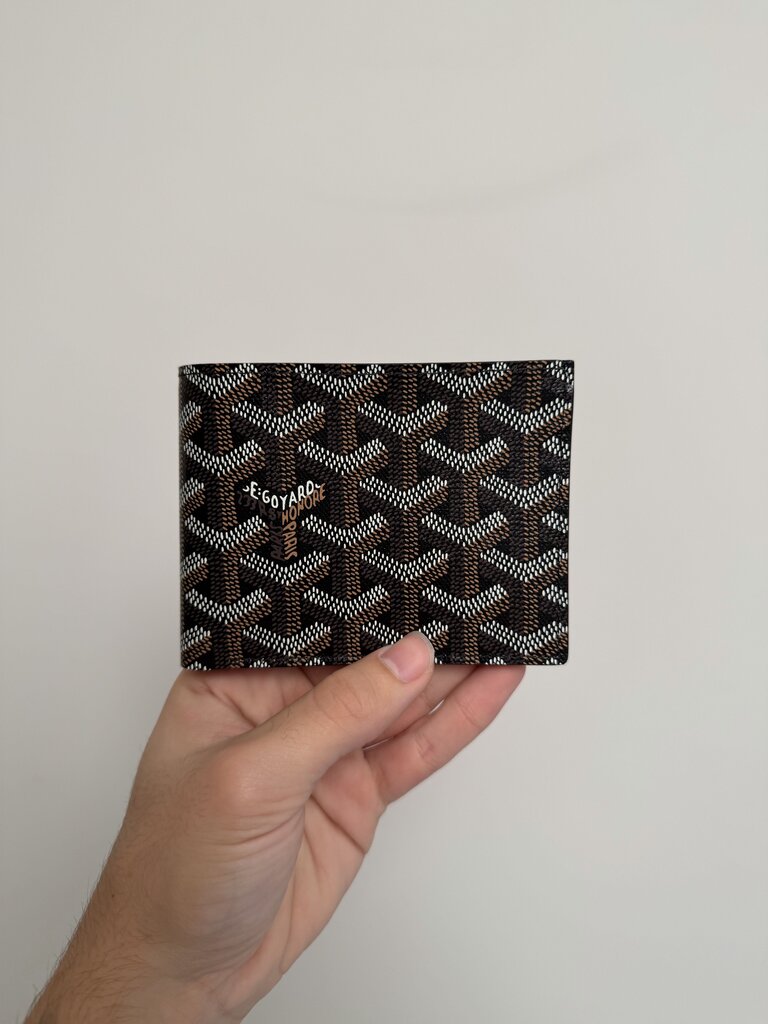 New Goyard Saint Florentin Black Wallet