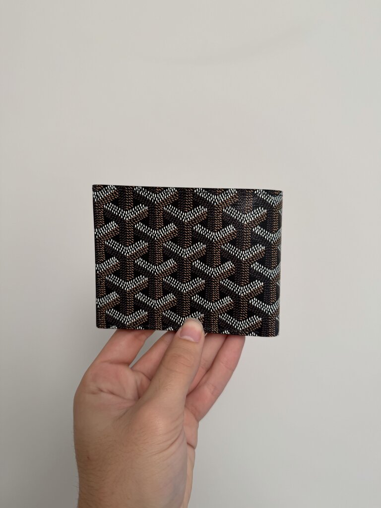 New Goyard Saint Florentin Black Wallet