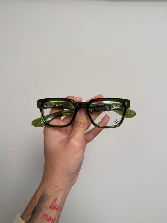 Preowned Chrome Hearts Green Pen15 Frames