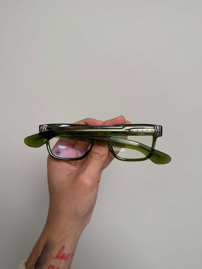 Preowned Chrome Hearts Green Pen15 Frames