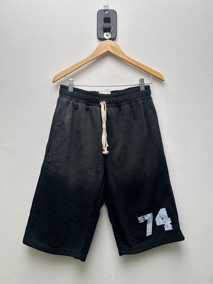 New 74iswar Black Sweatshorts Size Small