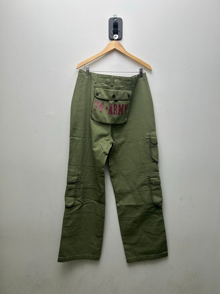New 74iswar Green Army Utility Cargo Size 30
