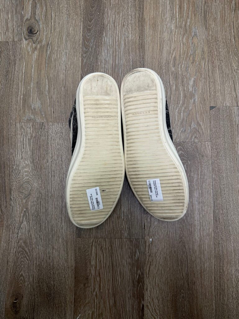 Preowned Rick Owens Cracked Wax Vans Sz.45