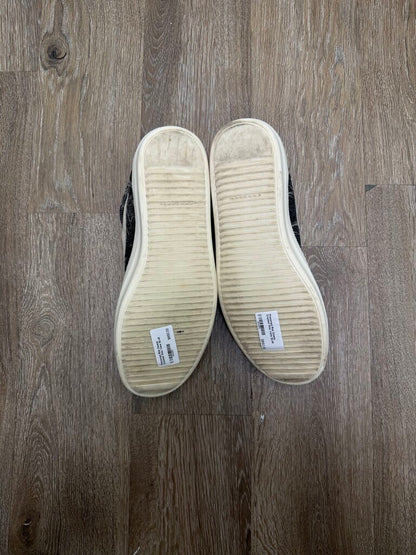 Preowned Rick Owens Cracked Wax Vans Sz.45