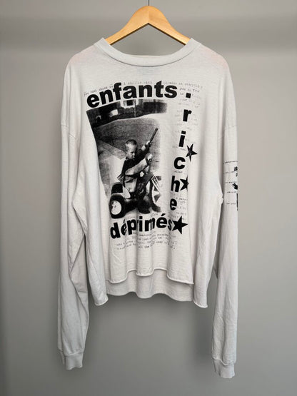 Preowned ERD White Buzzcut Longsleeve sz.L