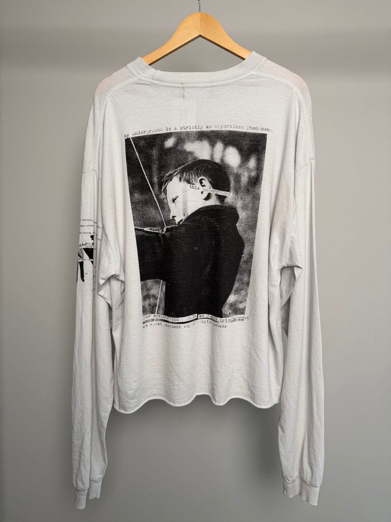 Preowned ERD White Buzzcut Longsleeve sz.L