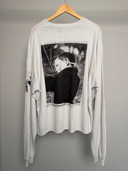 Preowned ERD White Buzzcut Longsleeve sz.L